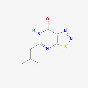 5-(2-Methylpropyl)[1,2,3]thiadiazolo[5,4-d]pyrimidin-7(2H)-one