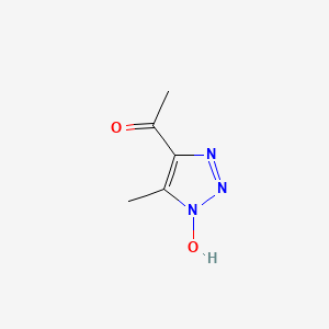 1-(1-Hydroxy-5-methyl-1H-1,2,3-triazol-4-yl)ethanone