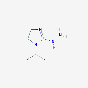 2-Hydrazinyl-1-isopropyl-4,5-dihydro-1H-imidazole