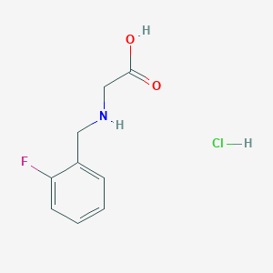 2-((2-Fluorobenzyl)amino)acetic acid hcl