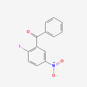 (2-Iodo-5-nitro-phenyl)-phenyl-methanone