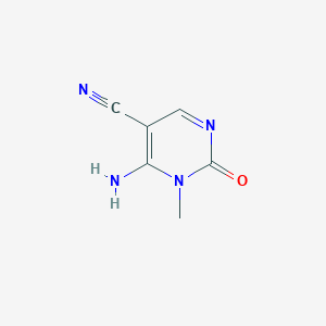 4-Imino-3-methyl-2-oxo-1,2,3,4-tetrahydropyrimidine-5-carbonitrile