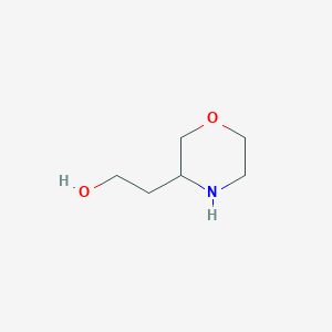 molecular formula C6H13NO2 B1524642 2-(Morpholin-3-yl)ethanol CAS No. 399580-64-4