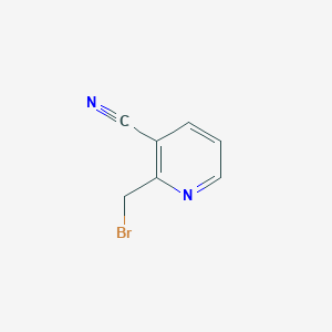 molecular formula C7H5BrN2 B1524644 2-(Bromomethyl)nicotinonitrile CAS No. 116986-12-0