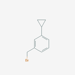 molecular formula C10H11B B1524645 1-(Bromomethyl)-3-cyclopropylbenzene CAS No. 1260850-05-2