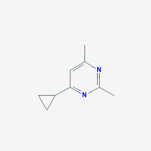 4-Cyclopropyl-2,6-dimethylpyrimidine