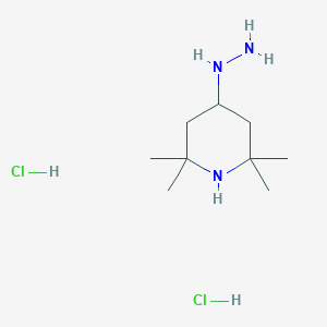 4-Hydrazinyl-2,2,6,6-tetramethylpiperidine dihydrochloride