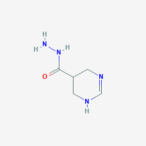 1,4,5,6-Tetrahydropyrimidine-5-carbohydrazide