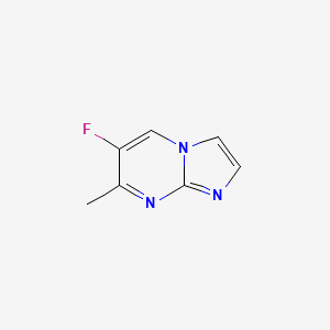 6-Fluoro-7-methylimidazo[1,2-a]pyrimidine