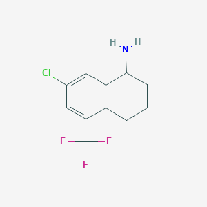 (R)-7-Chloro-5-(trifluoromethyl)-1,2,3,4-tetrahydronaphthalen-1-amine