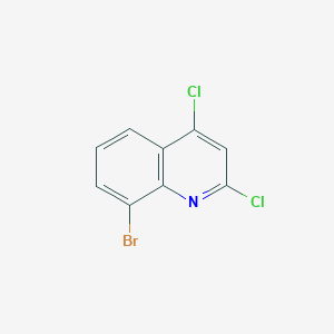 molecular formula C9H4BrCl2N B1524661 8-溴-2,4-二氯喹啉 CAS No. 406204-86-2