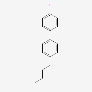 molecular formula C16H17I B1524665 4-丁基-4'-碘联苯 CAS No. 199982-02-0