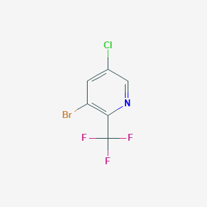 molecular formula C6H2BrClF3N B1524670 3-溴-5-氯-2-(三氟甲基)吡啶 CAS No. 823222-22-6