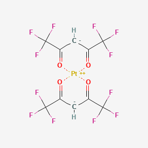 1,1,1,5,5,5-hexafluoropentane-2,4-dione;platinum(2+)