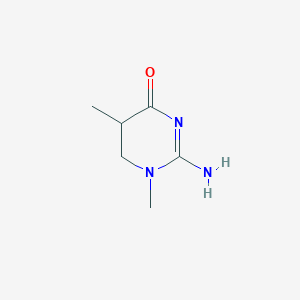 2-Amino-3,5-dimethyl-4,5-dihydropyrimidin-6-one