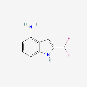 2-(Difluoromethyl)-1H-indol-4-amine