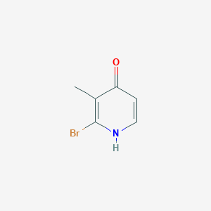 molecular formula C6H6BrNO B1524693 2-溴-3-甲基吡啶-4-醇 CAS No. 1227571-09-6