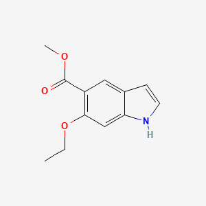 methyl 6-ethoxy-1H-indole-5-carboxylate