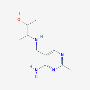 3-(((4-Amino-2-methylpyrimidin-5-yl)methyl)amino)butan-2-ol