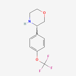 (S)-3-(4-(Trifluoromethoxy)phenyl)morpholine