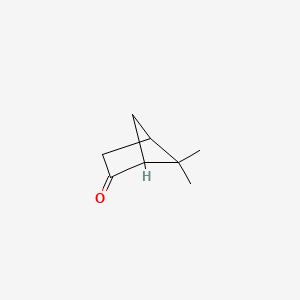 molecular formula C8H12O B15247023 5,5-Dimethylbicyclo[2.1.1]hexan-2-one 