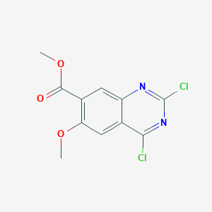 Methyl2,4-dichloro-6-methoxyquinazoline-7-carboxylate