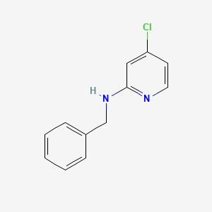 molecular formula C12H11ClN2 B1524721 苄基-(4-氯-吡啶-2-基)胺 CAS No. 1150542-43-0