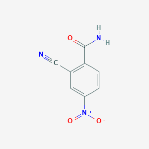 2-Cyano-4-nitrobenzamide