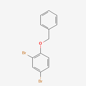 molecular formula C13H10Br2O B1524722 1-(苄氧基)-2,4-二溴苯 CAS No. 856380-98-8