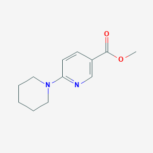molecular formula C12H16N2O2 B152473 甲基6-哌啶烟酸酯 CAS No. 132521-82-5