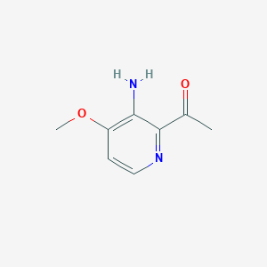 1-(3-Amino-4-methoxypyridin-2-YL)ethanone