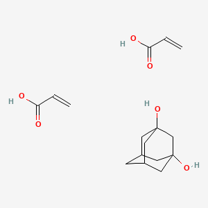 molecular formula C16H24O6 B1524751 2-丙烯酸,三环[3.3.1.13,7]癸烷-1,3-二甲酯（9CI） CAS No. 81665-82-9