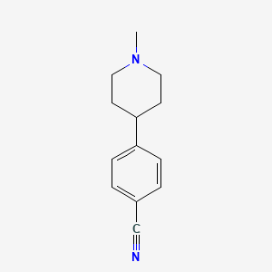 4-(1-Methylpiperidin-4-yl)benzonitrile