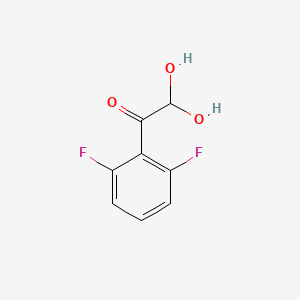 1-(2,6-Difluorophenyl)-2,2-dihydroxyethan-1-one