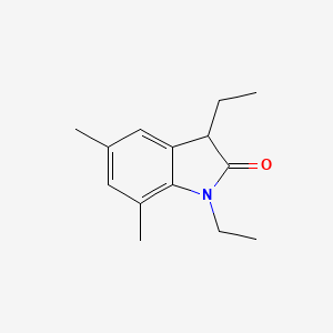 1,3-Diethyl-5,7-dimethylindolin-2-one