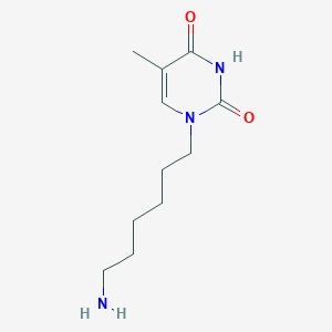 1-(6-Aminohexyl)-5-methylpyrimidine-2,4(1H,3H)-dione