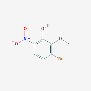 3-Bromo-2-methoxy-6-nitrophenol