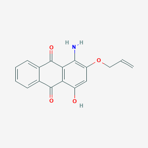 1-Amino-4-hydroxy-2-[(prop-2-en-1-yl)oxy]anthracene-9,10-dione