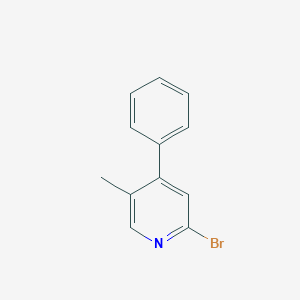 2-Bromo-5-methyl-4-phenylpyridine