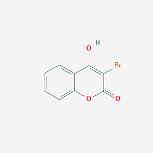 molecular formula C9H5BrO3 B1524910 3-bromo-4-hidroxi-2H-croman-2-ona CAS No. 2650-14-8