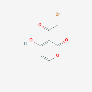 3-(2-Bromoacetyl)-4-hydroxy-6-methyl-2H-pyran-2-one