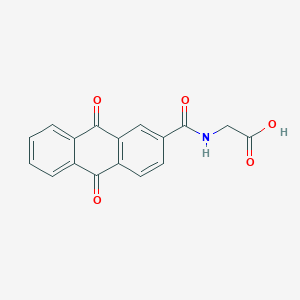 Glycine, N-[(9,10-dihydro-9,10-dioxo-2-anthracenyl)carbonyl]-