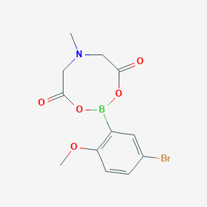 2-(5-Bromo-2-methoxyphenyl)-6-methyl-1,3,6,2-dioxazaborocane-4,8-dione