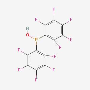 molecular formula C12HF10OP B1524941 双(五氟苯基)羟基膦 CAS No. 5032-93-9