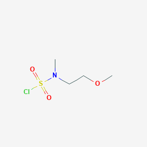 molecular formula C4H10ClNO3S B1524995 N-(2-methoxyethyl)-N-methylsulfamoyl chloride CAS No. 355849-72-8