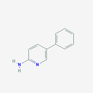 molecular formula C11H10N2 B015250 2-氨基-5-苯基吡啶 CAS No. 33421-40-8