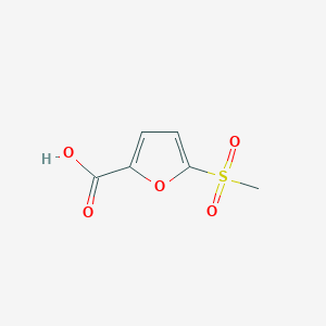 molecular formula C6H6O5S B1525002 5-甲磺酰基呋喃-2-羧酸 CAS No. 23423-91-8