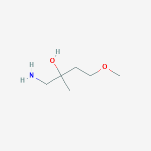 B1525006 1-Amino-4-methoxy-2-methylbutan-2-ol CAS No. 1247891-19-5