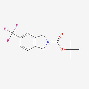 tert-Butyl 5-(trifluoromethyl)isoindoline-2-carboxylate