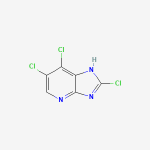 2,6,7-Trichloro-3H-imidazo[4,5-b]pyridine